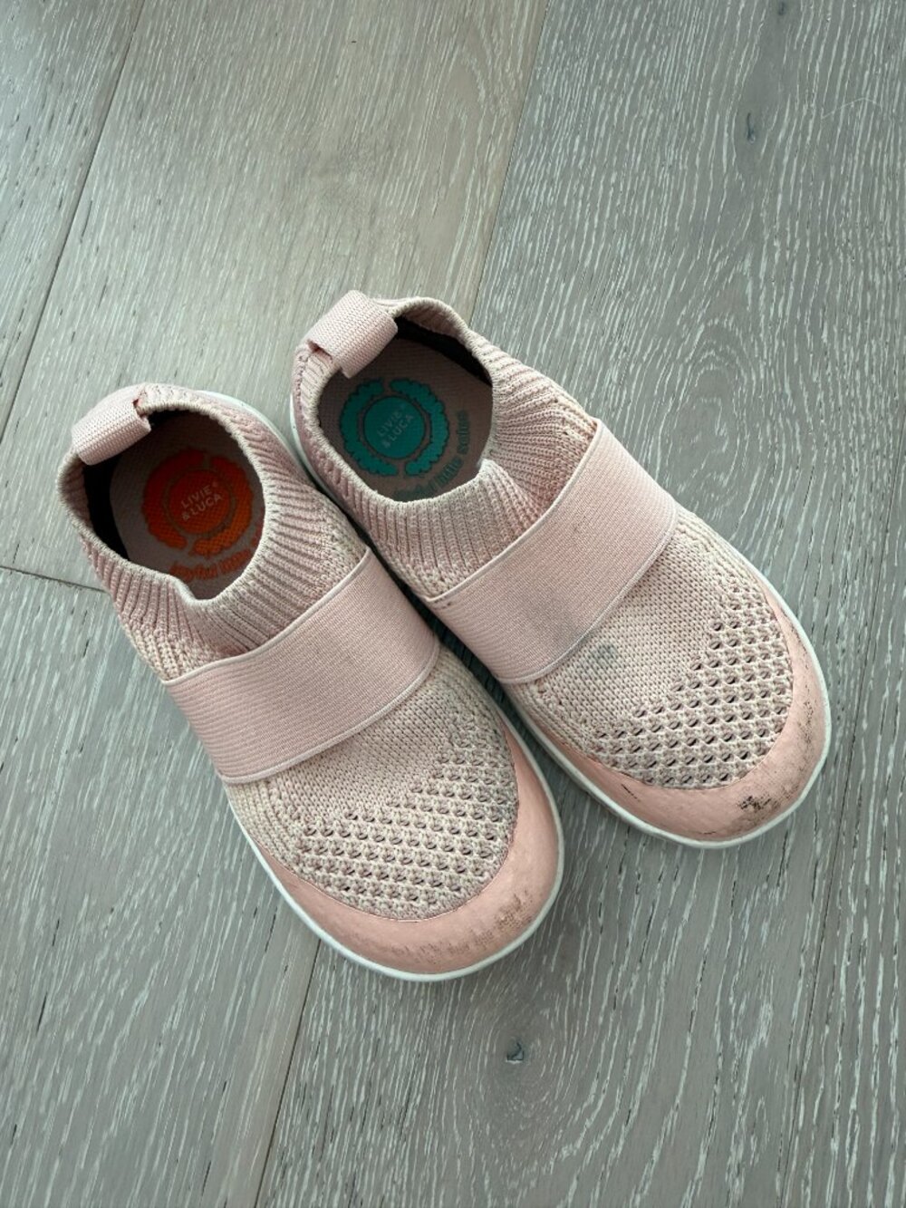 Livie and Luca Lynx 2.0 sneaker, powder pink size 8 toddler girl